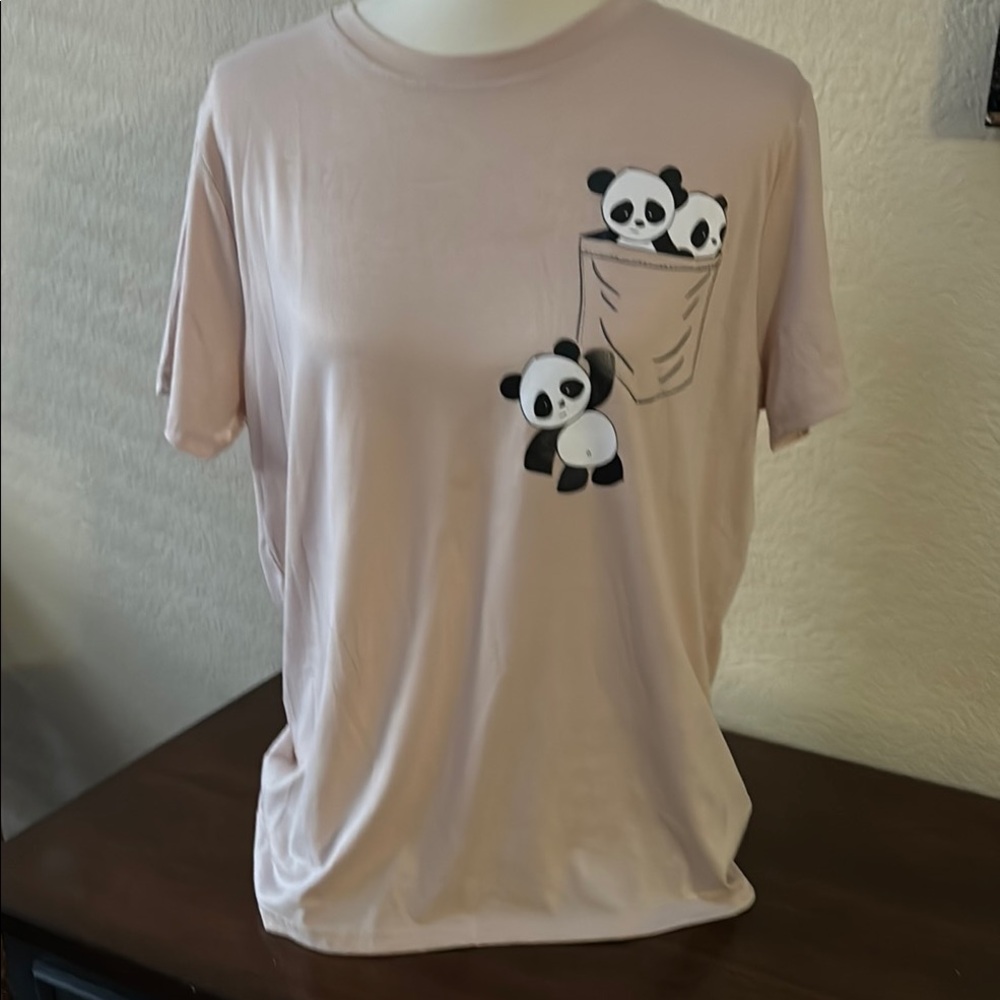 Panda Pocket Tee